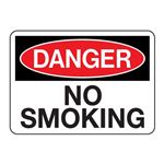 Danger No Smoking -Decal